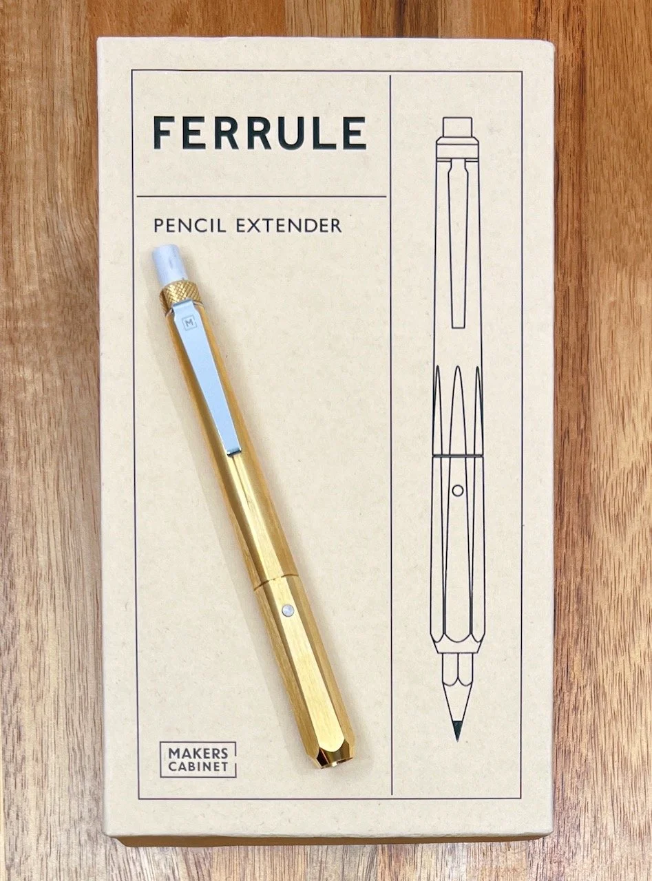 Makers Cabinet Ferrule Pencil Extender Review — The Pen Addict